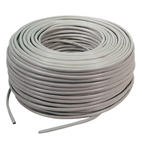 Rollo de cable UTP blanco Categoría 5 - Vapex