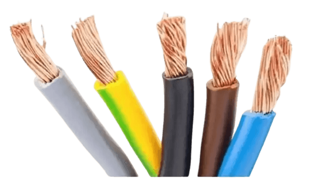 Cables unipolares de colores