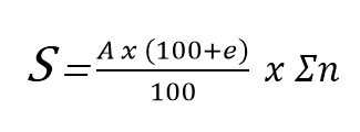 Fórmula de cálculo de sección para bandeja portacable