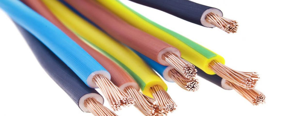 Cables unipolares de diferentes colores