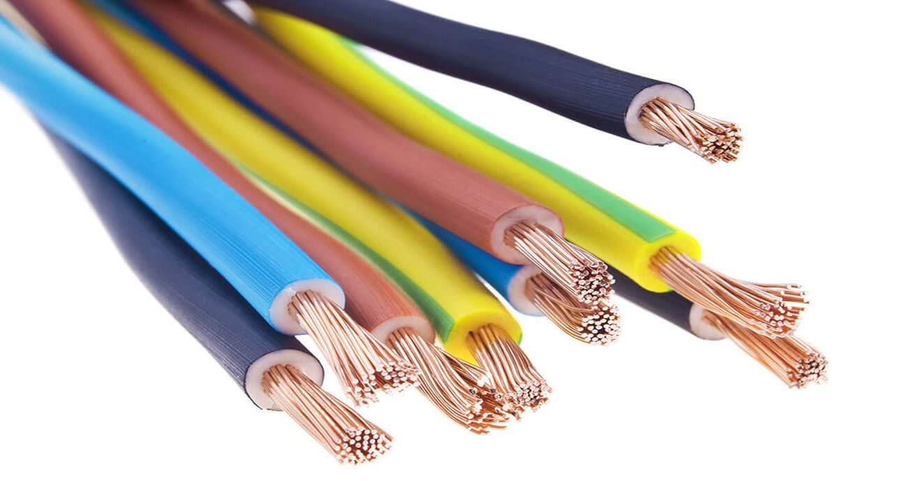 Cables unipolares de diferentes colores