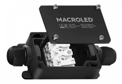 Bornera estanca con caja y prensacables – MACROLED