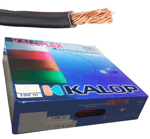 Cable unipolar 1 x 1.50 mm [Categoría 5] Negro – KALOP