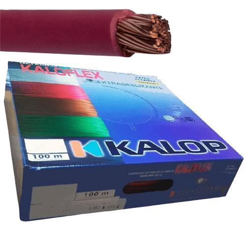 Cable unipolar 1 x 4.00 mm [Categoría 5] Rojo – KALOP