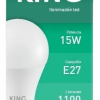Lámpara LED 15W A60 E27 – KING