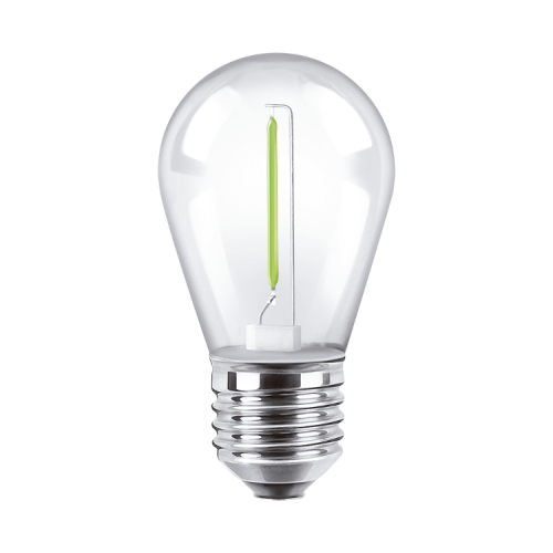 Bulbo LED Gota Deco Color! 1W E27 Verde – MACROLED