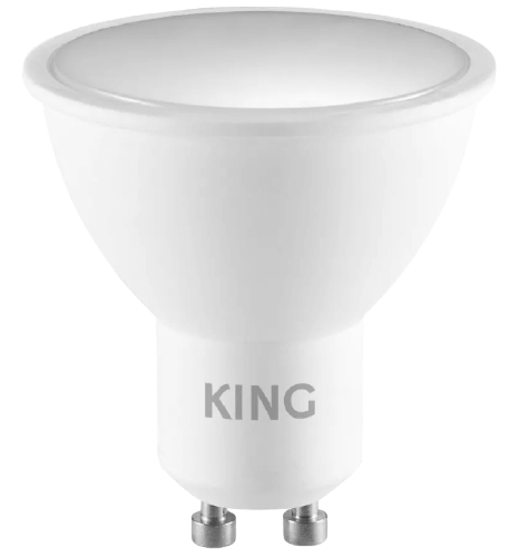 Lámpara LED dicroica 5W GU10 Fría – KING