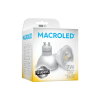 Lámpara LED dicroica 7W GU10 Cálida – MACROLED