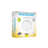 Plafón LED 12W Blanco REDONDO Cálido – MACROLED