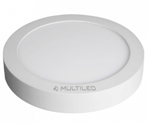 Plafón LED 18W blanco redondo con sensor de movimiento – MULTILED