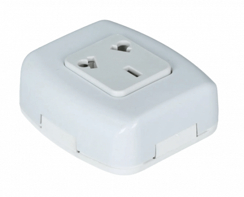 Llave exterior 1 toma combinado Tekna, foto inferior - Kalop