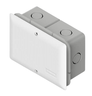 Caja derivación PVC redonda c/t y tapon – GENROD