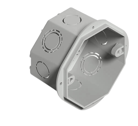 Caja de luz PVC octogonal chica - GENROD