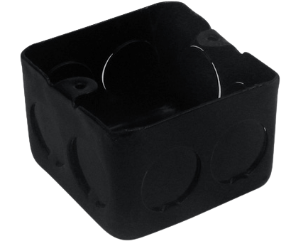 Caja de hierro embutir mignon 5 x 5