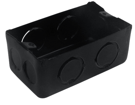 Caja de hierro embutir rectangular 5 x 10