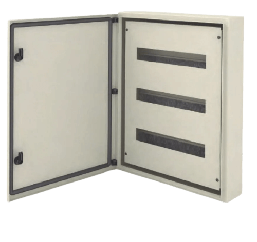 Gabinete hierro estanco contrafrente calado 10 bocas - GENROD