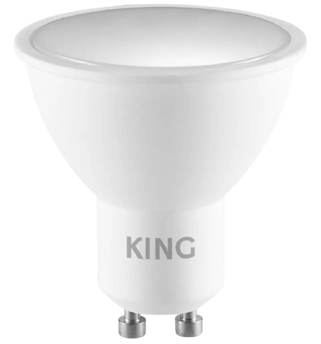 Lámpara LED dicroica 5W GU10 Cálida - KING
