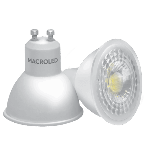 Lámpara LED dicroica 7W GU10 Cálida - MACROLED