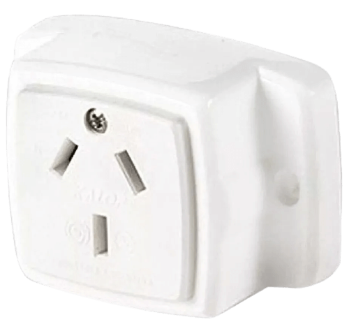 Llave exterior TEKNA 1 toma 20 amp. - KALOP