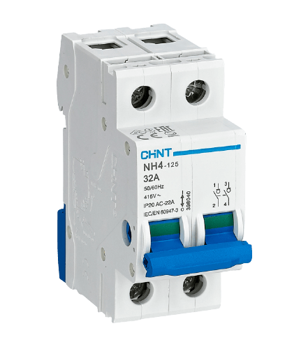 Seccionador bipolar DIN 6A a 80A – CHINT Seccionador bipolar DIN 6A a 80A - CHINT