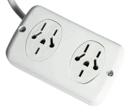 Zapatilla 2 tomas multinorma sin cable - KALOP