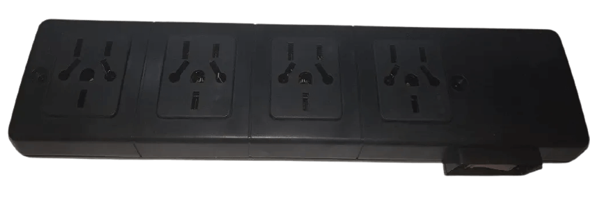 Zapatilla 4 tomas multinorma cable 1.5mts con térmica – KALOP Zapatilla 4 tomas multinorma cable 1.5mts con térmica – KALOP