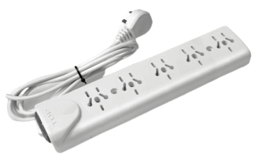 Zapatilla 4 tomas multinorma con cable con llave – TAAD