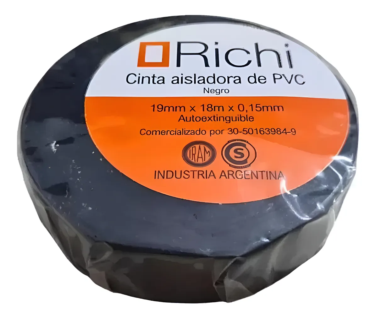 Cinta aisladora PVC 10 mts….RICHI