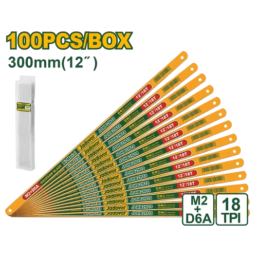Hojas de sierra 12" (300mm)..18tpi bimet.M2+D6A - JADEVER