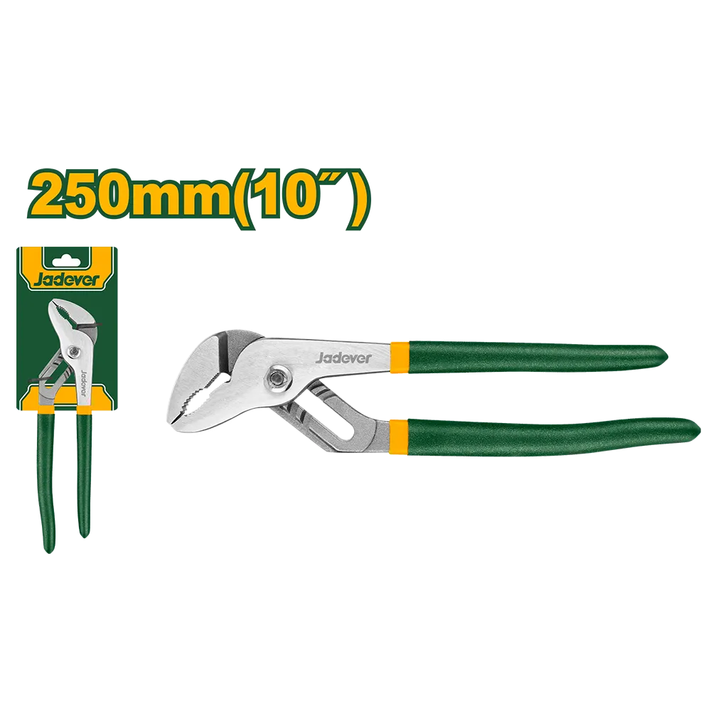 Pinza 10″de fuerza de mand.RECTA 0-43mm – JADEVER