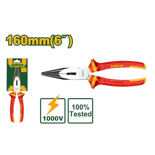 Pinza punta 6" AISLADA - JADEVER