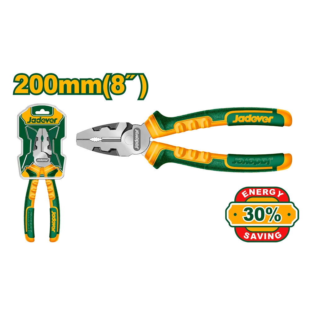 Pinza universal 8″ mango bicol – JADEVER