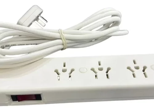 Zapatilla 4 tomas con cable 2.5 MTS.c/cablec/term