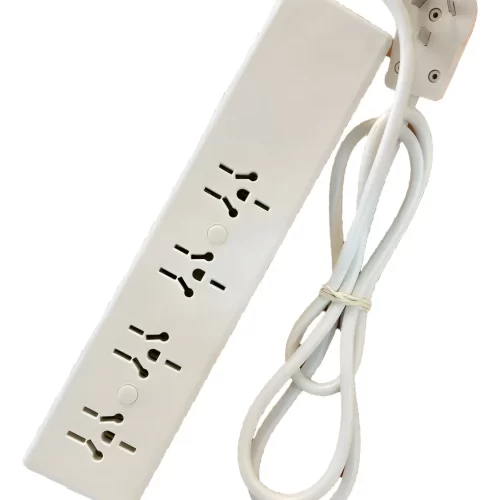 Zapatilla 4 tomas con cable 5 MTS.c/cablec/termi