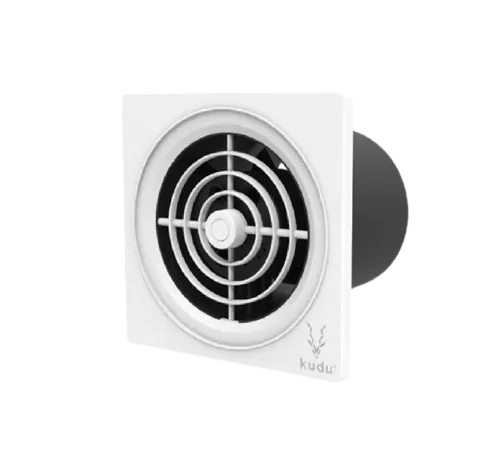 Extractor Baño Blanco 4" 80m3 Kudu