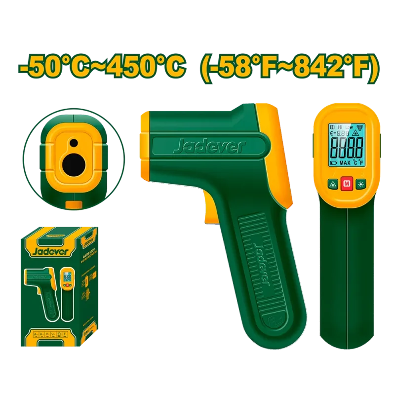 Termometro Infrarojo 50/450º Jadever