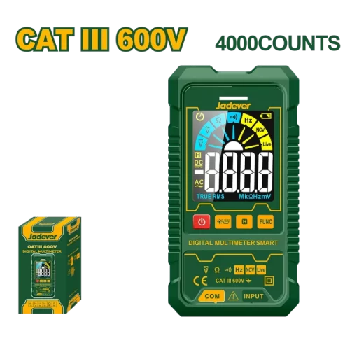 Tester Digital 4000 Ctas Rms con Alarma Jadever