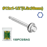 Tornillo Punta Mecha Cza Exa 12×1″ 5.5x25x200 Jadever