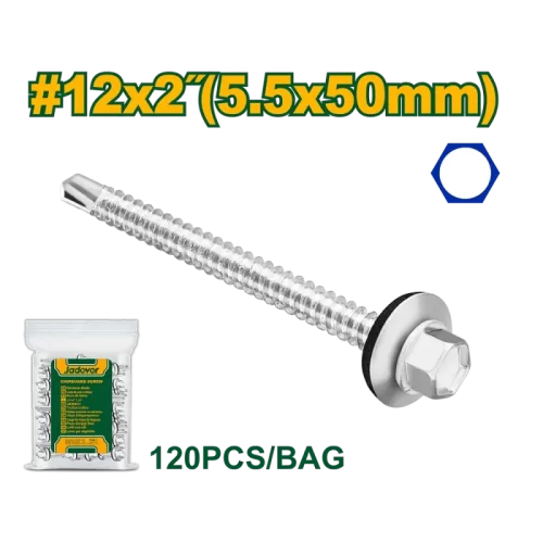 Tornillo Punta Mecha Cza Exa 12x2" 5.5x50x120 Jadever