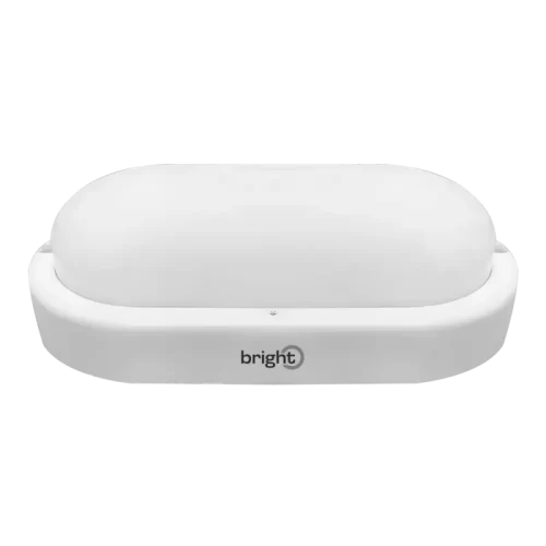 Tortuga LED 18W Ovalada IP54 Blanca/negro Novalucce