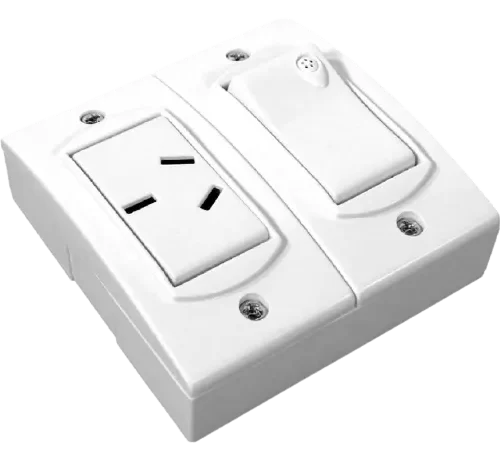 Llave Exterior 1 Punto y Toma Combinado Extr Jeluz