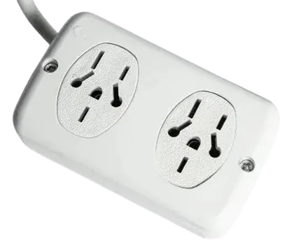 Zapatilla 2 Tomas Mult sin Cable Kalop