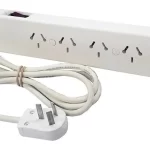 Zapatilla 4 Tomas con Cable 1.5 M con Cablec/termi Richi