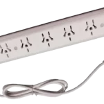 Zapatilla 4 Tomas Multinorma Negro sin Cable con Ter Kalop