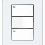 Llave Armada 1 Interr 1 Toma Blanca TAAD