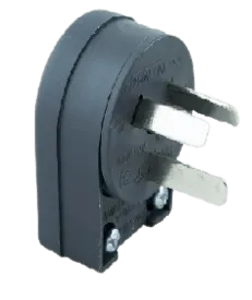 Ficha Macho Polarizada Salida Giratoria Richi