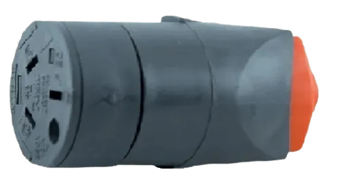 Ficha Hembra Polarizada Salida Trasera Richi