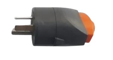 Ficha Macho Polarizada Salida Trasera Richi