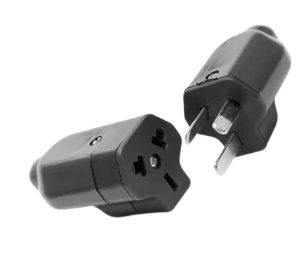 Ficha Hembra Polarizada Heavy Negro Kalop