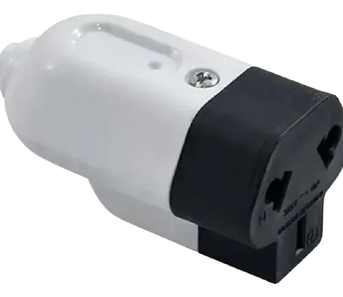 Ficha Hembra Polarizada Salida Trasera Delux Kalop